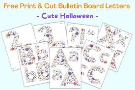 free printable halloween bulletin board