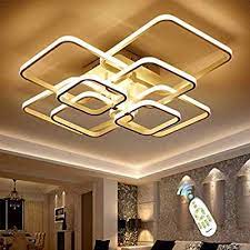 Led Ceiling Light Fixture With Remote