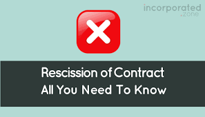 Rescission of Contract (Legal Definition: All You Need To Know)