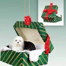 old english sheepdog gift box christmas