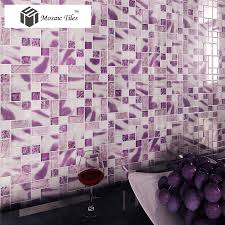 Tst Crystal Glass Tiles Glass Purple