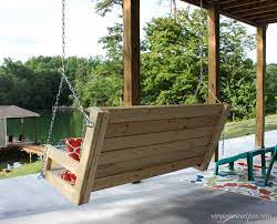 Diy 2x4 Porch Swing Sweet Pea