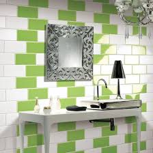 Canada Style 75x150mm Green Subway Tile