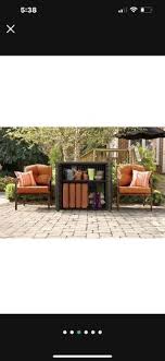 22 56 Rubbermaid Patio Chic Resin