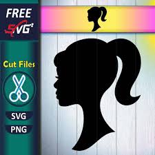 barbie head svg free svg files