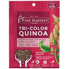 pink harvest farms tri color quinoa