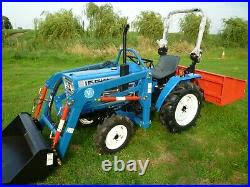 iseki compact tractor front loader kit