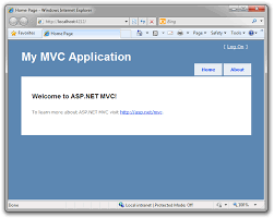 application with asp net mvc5
