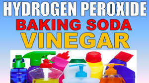 baking soda and hydrogen peroxide