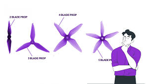 how many blades per propeller 2 vs 3