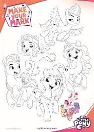 free printable my little pony coloring