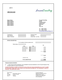 Sample Acknowledgement Receipt For Services Rendered Invoice