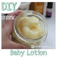 diy organic baby lotion mama instincts