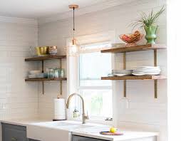 This project was my first attempt at having. A Diy Kitchen Open Shelving Tutorial Affordable Solid And Beautiful