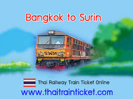 bangkok to surin by train thailand