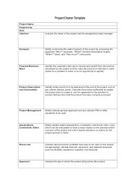 3 Project Charter Template