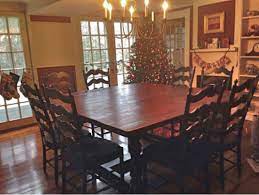 Amish tables is the premier source for quality amish dining tables that can accommodate everyone in your household (and more!). Square Tables Built From Reclaimed Wood Ecustomfinishes