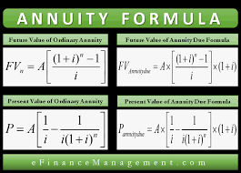 annuity formula present future