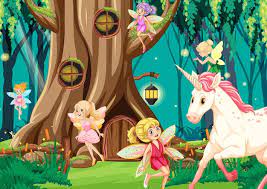Page 2 Fairy Characters Vectors