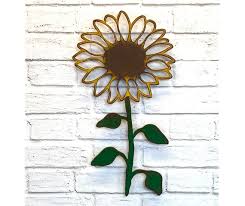Sunflower Metal Wall Art Home Decor