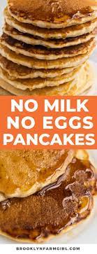 no milk no eggs pancakes brooklyn