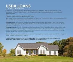 usda loan benefits requirements usa