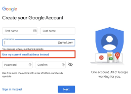 In the next step, you will be asked to create your g suite user account by entering a username and password. Accessing Google Products Using Your Work Email Analytics Trackify Auckland New Zealand