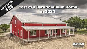 cost of a barndominium home in 2021