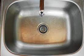 how to clean a stainless steel sink for