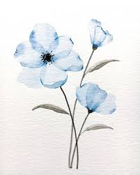 75 Watercolor Flower Painting Ideas For