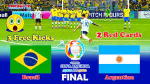 Brazil vs Argentina Final - Copa ...