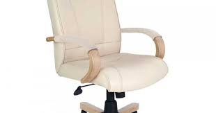 Cream leather office chair found in: Camberley Cream High Back Leather Executive Office Chairs Et 4750atg Lcm