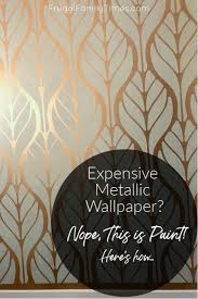Metallic Gold And Soft Green Walls A