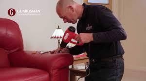 how we repair a tear in a leather sofa
