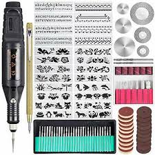 I am want to find a simple to use program that will allow me to draw patterns for my leather items. Electric Engraver W Letter Template Metal Wood Carve Dremel Engraving Machine Ebay