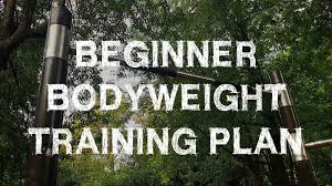beginner bodyweight training plan