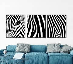 Zebra Print Zebra Wall Decor
