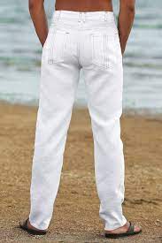 men s custom linen suit pants beach