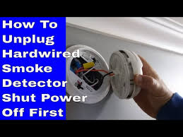 Unplug A Hardwired Smoke Detector