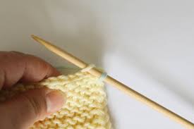Insert the knitting needle into the corner stitch of the first row, one stitch in from the side edge. Knitting Tutorial How To Pick Up Stitches Underground Crafter