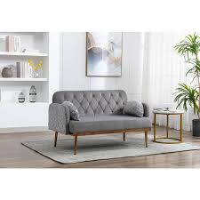 modern 55 1 in grey polyester 2 seater