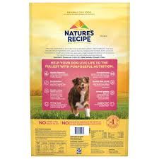 nature s recipe dry dog food grain