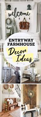 18 entryway farmhouse decor ideas that