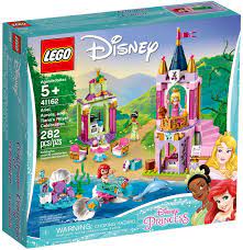 LEGO Disney Princess 41162 Lâu đài Nàng tiên cá Ariel, Công chúa Aurora và  Tiana | Princesa ariel disney, Legos, Tiana