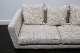 2 5 seat sofa in leopard print fabric