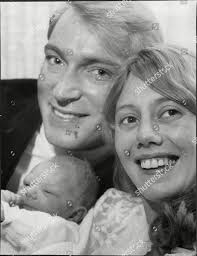 Singer Frank Ifield Wife Gillian New Son Editorial Stock