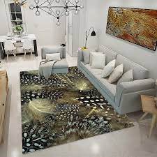 anti skid area floor mat 3d rug