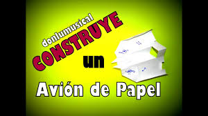 How to make an awesome paper airplane. Avion Con Palitos De Madera Manualidades On
