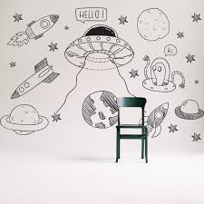 Astronaut Kids Wall Decal Baby