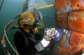While an associate's or bachelor's degree are not needed, you will need to have completed training for commercial diver certification. Professional Diving Wikipedia